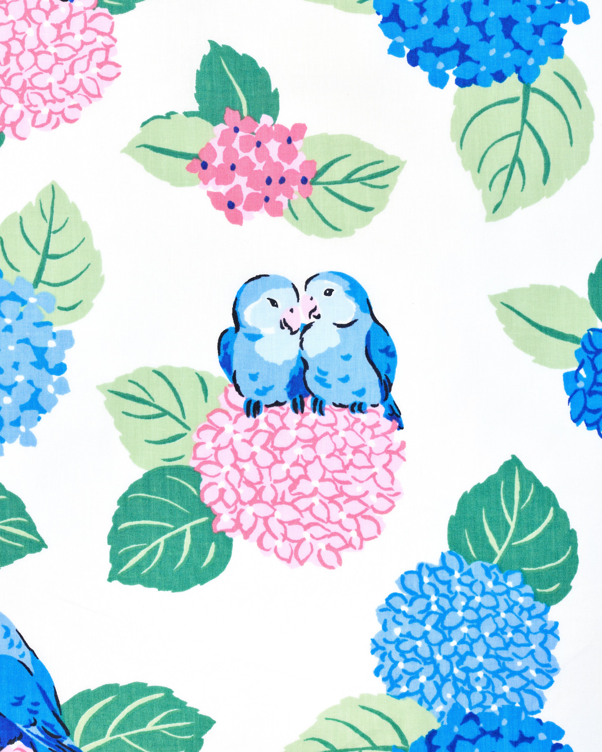 Hydrangea Honeymoon - Short PJ Set - Cloud – Printfresh