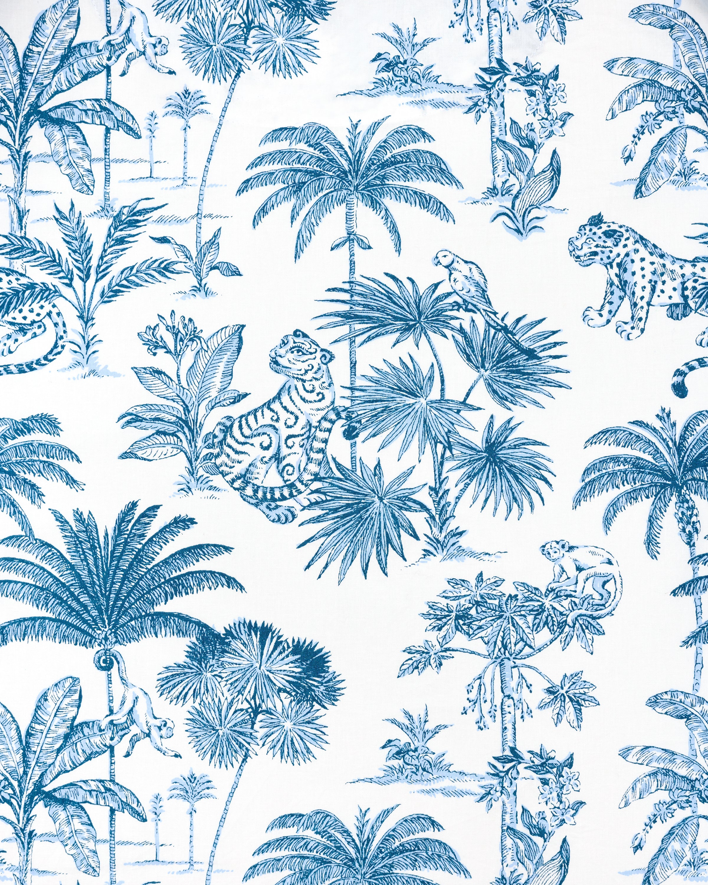 Tropical Toile - Short PJ Set - Cloud – Printfresh