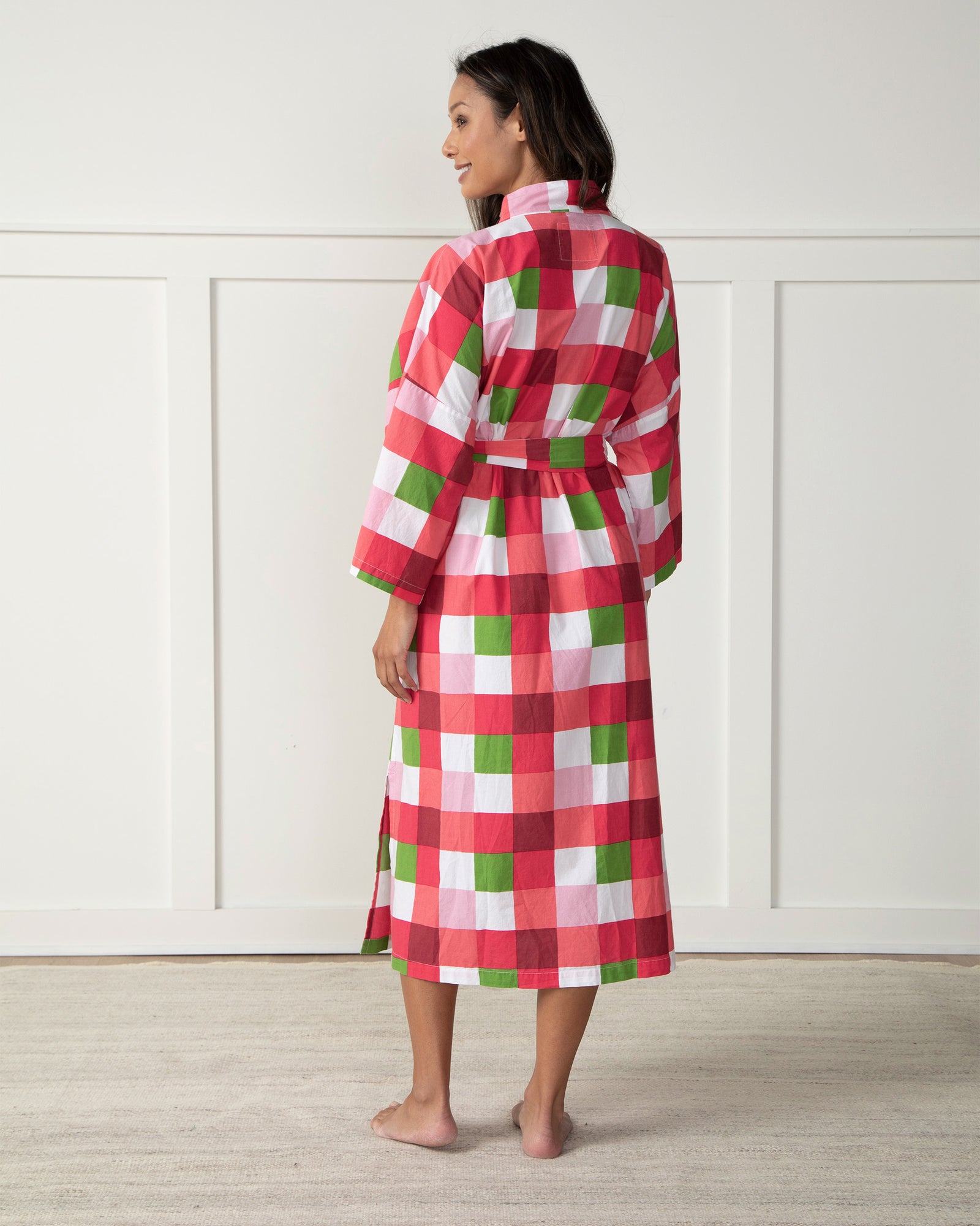 Buffalo Plaid - Robe - Mulled Wine - Printfresh