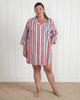 Candy Stripe - Sleep Shirt - Fuchsia Blush - Printfresh
