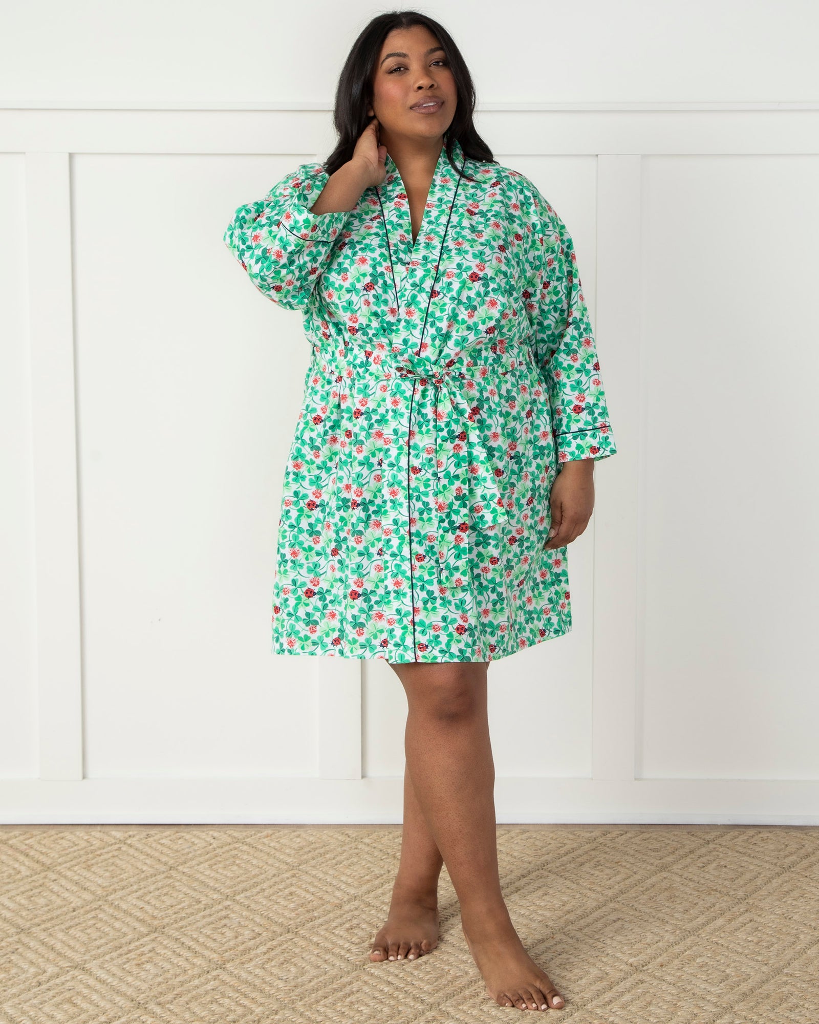 Clover Collector - Getting Ready Robe - Sweet Mint - Printfresh