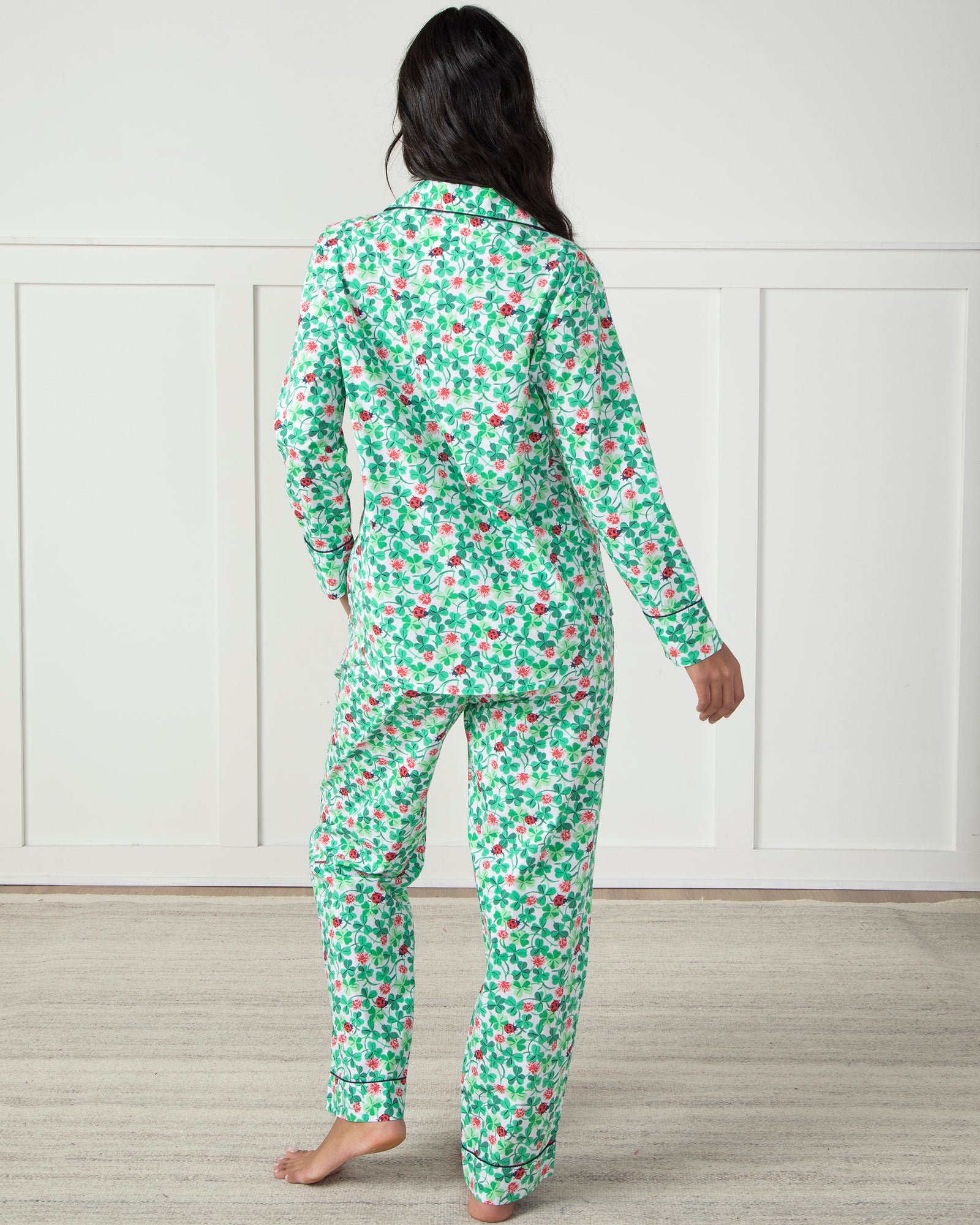 Clover Collector - Long Sleep Set - Sweet Mint - Printfresh