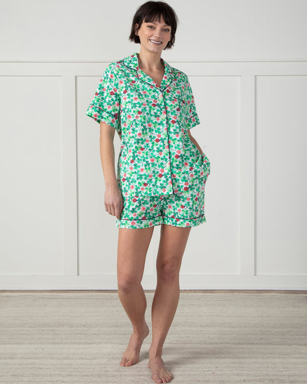 Clover Collector - Short Sleep Set - Sweet Mint - Printfresh