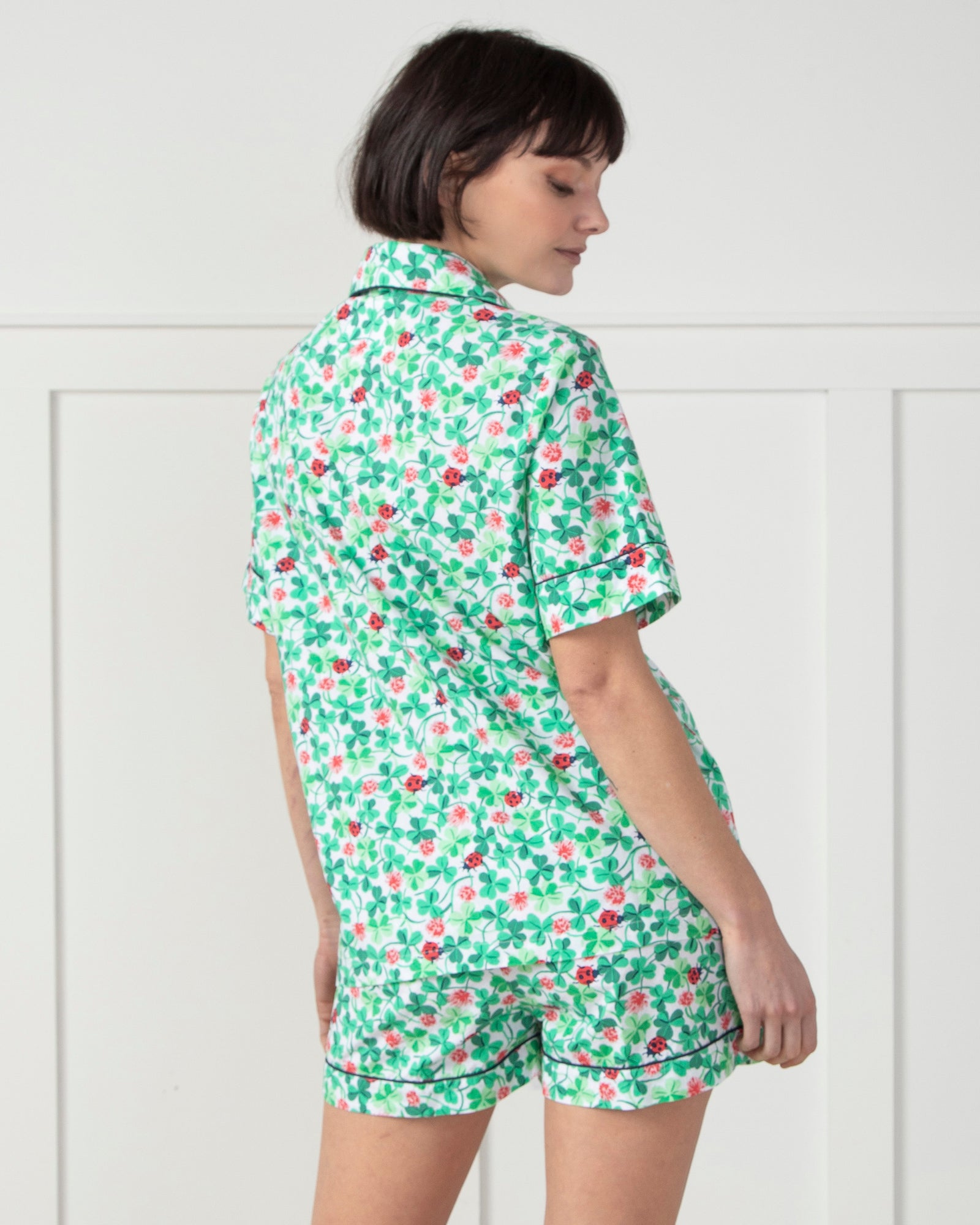 Clover Collector - Short Sleep Set - Sweet Mint - Printfresh