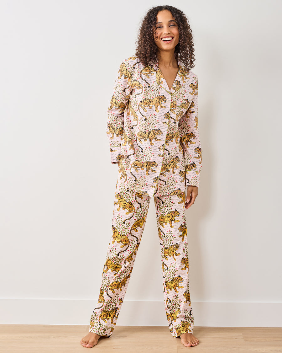 Bagheera - Long PJ Set - Blush - Printfresh