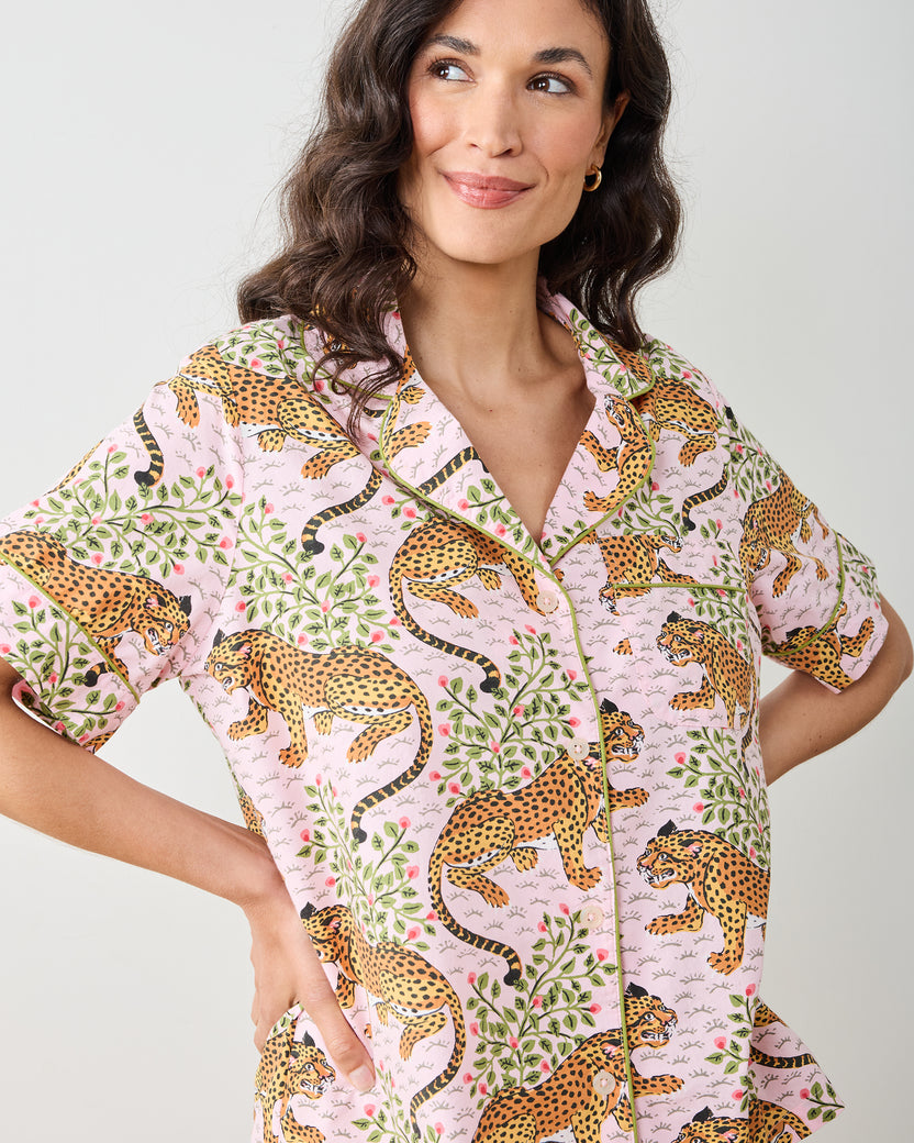 Bagheera - Short PJ Set - Blush - Printfresh