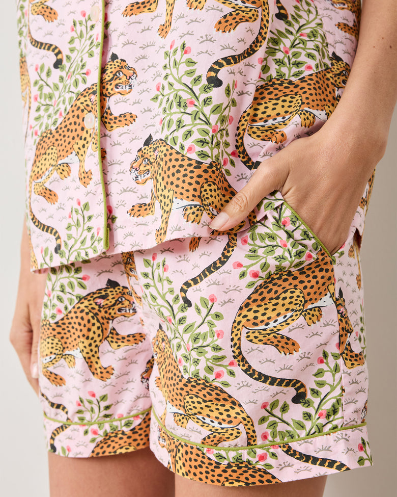 Bagheera - Short PJ Set - Blush - Printfresh