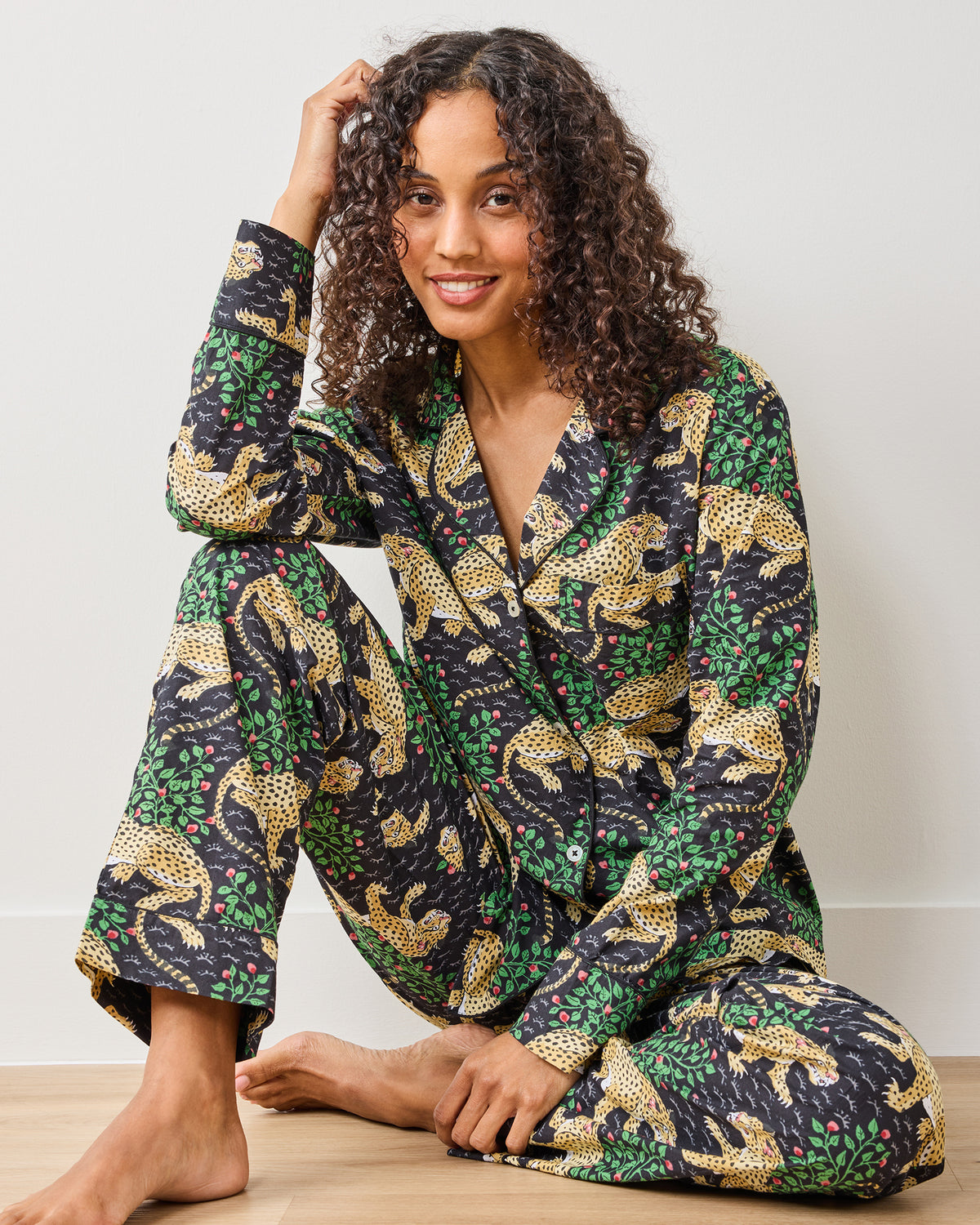 Bagheera - Long PJ Set - Ink - Printfresh