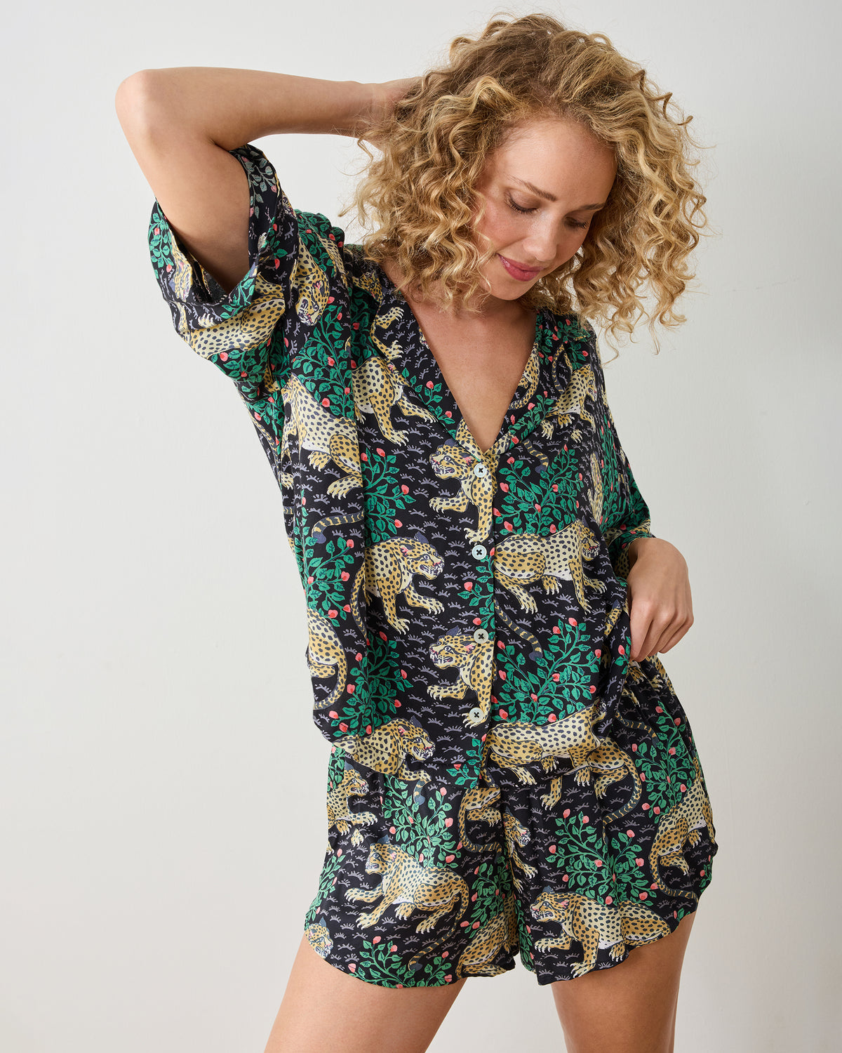 Bagheera - Eco Satin Sweet Dreams Set - Ink - Printfresh