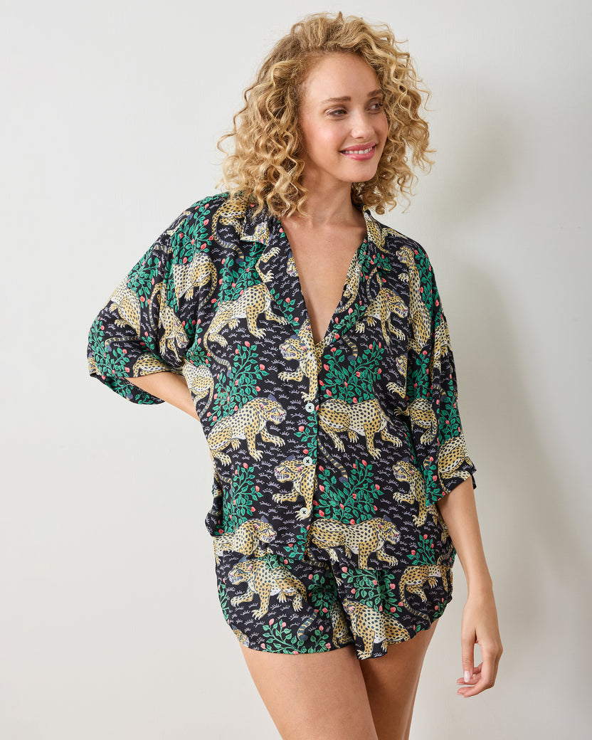 Bagheera - Eco Satin Sweet Dreams Set - Ink - Printfresh