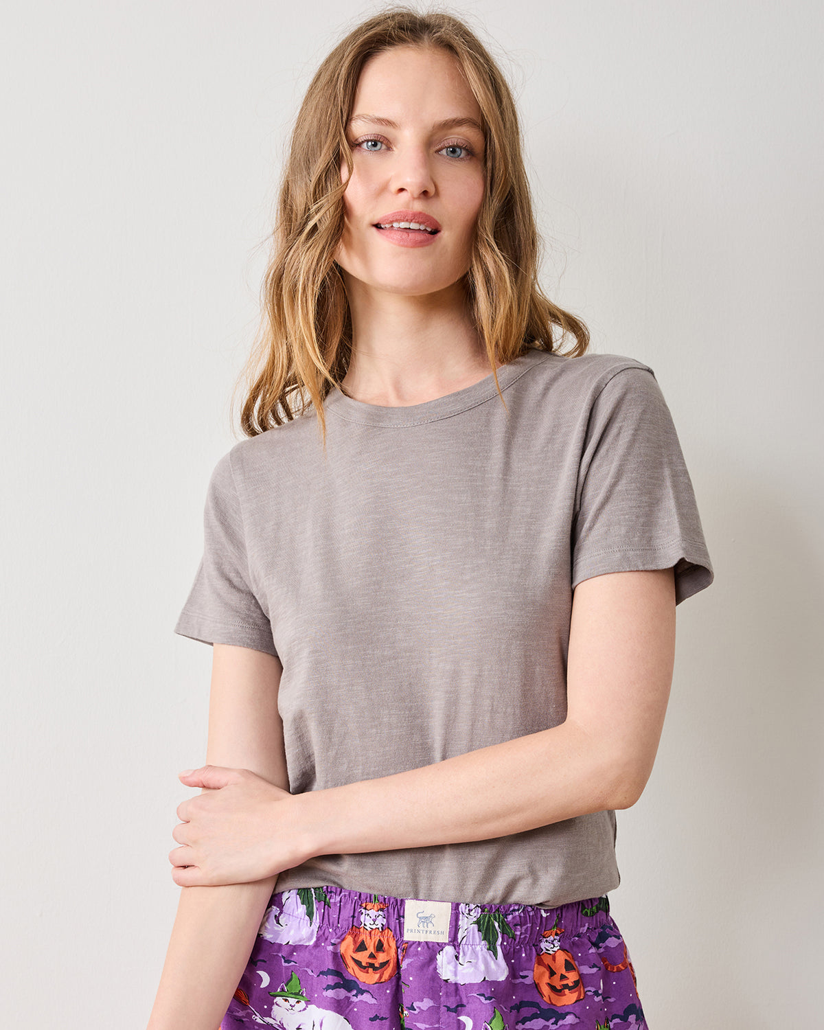 Pebble - Saturday Tee - Knit T-Shirt - Printfresh