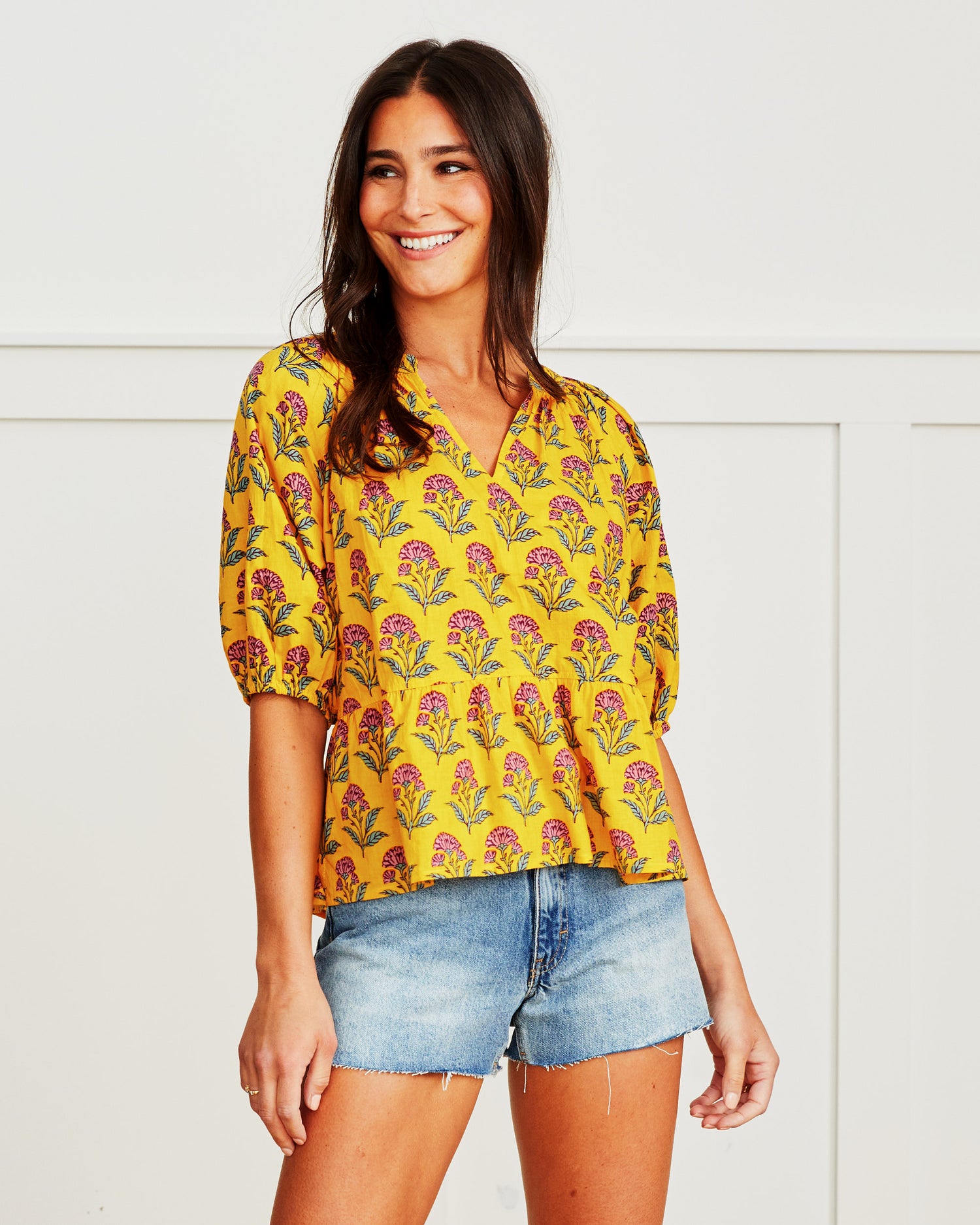 Countryside Drives - Easy Read Blouse - Sunlit Room - Printfresh