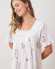 Daughters Of Triton Skeleton - Nashville Nights Nightgown - Cloud - Printfresh