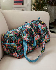 Dragon Dreams - Quilted Duffle Bag - Chalkboard - Printfresh