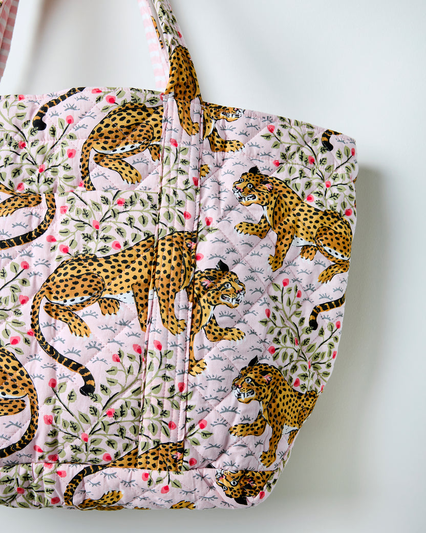 Bagheera - Weekend Bag with Pouch - Blush