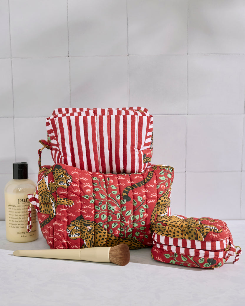 Bagheera - Threes Best Pouch Set - Scarlet