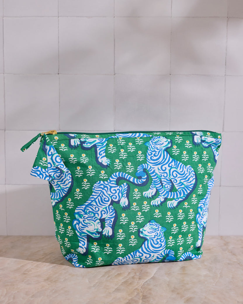 Tiger Queen - Essentials Pouch - Jade