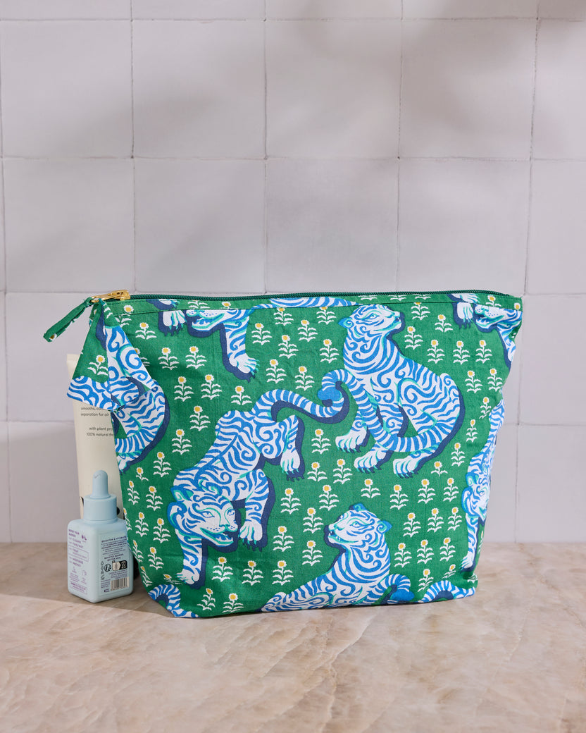 Tiger Queen - Essentials Pouch - Jade