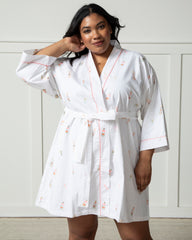 Bubbly Brunch - Getting Ready Robe - Cloud - Printfresh