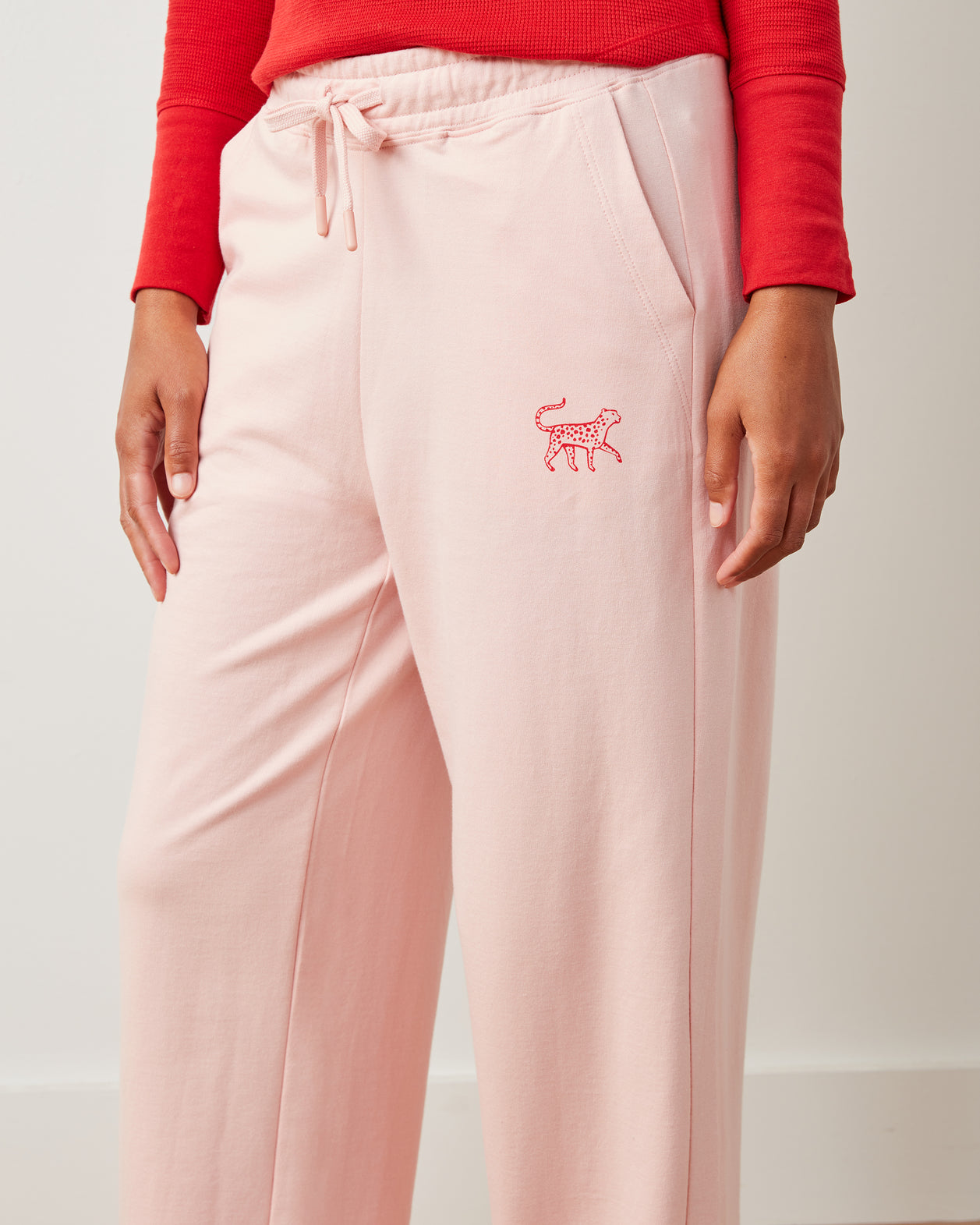 Pale Pink - Down Time Sweatpants - Sweatpants - Printfresh