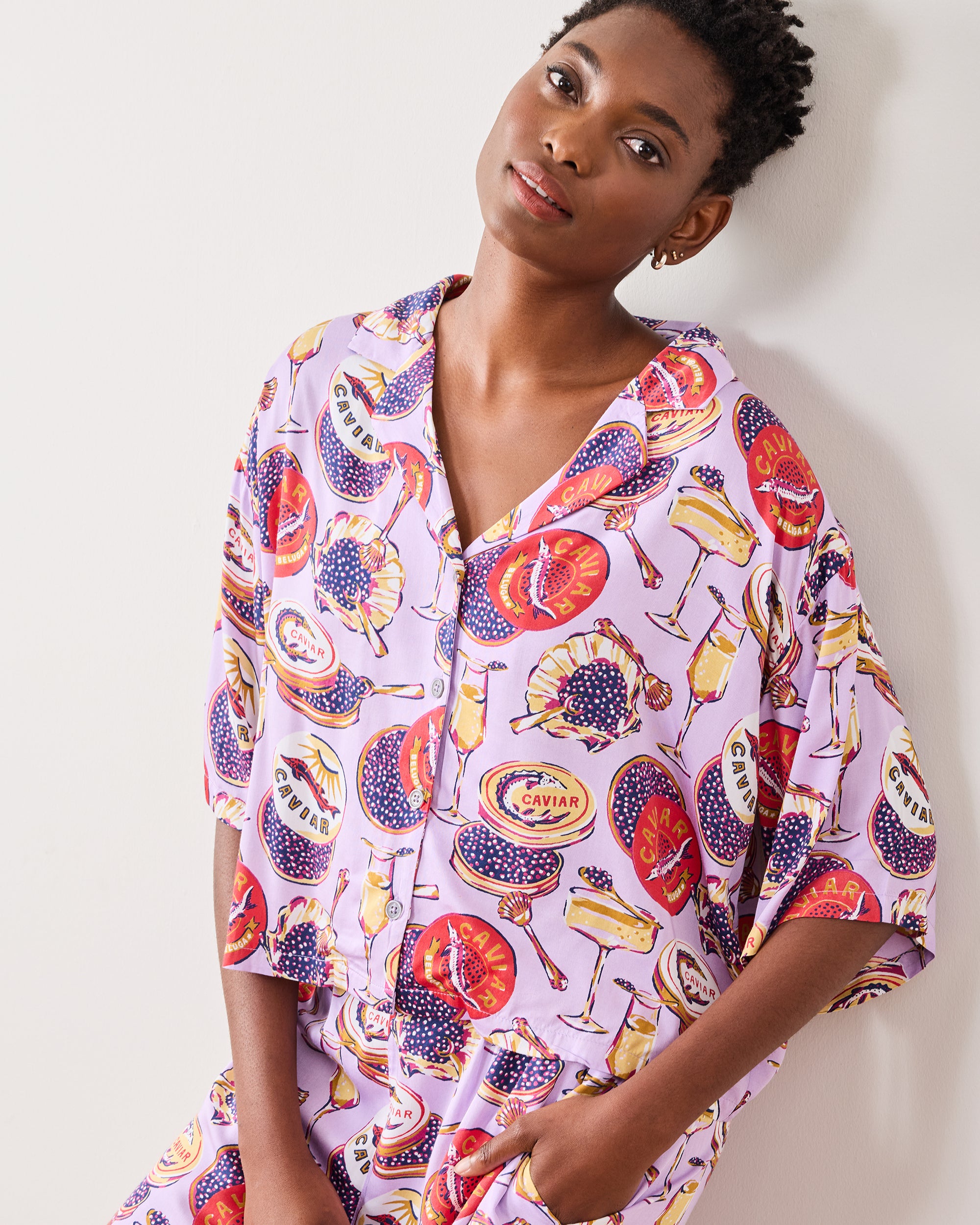 Champagne & Caviar - Eco Satin Wildest Dreams Set - Lavender Spritz - Printfresh