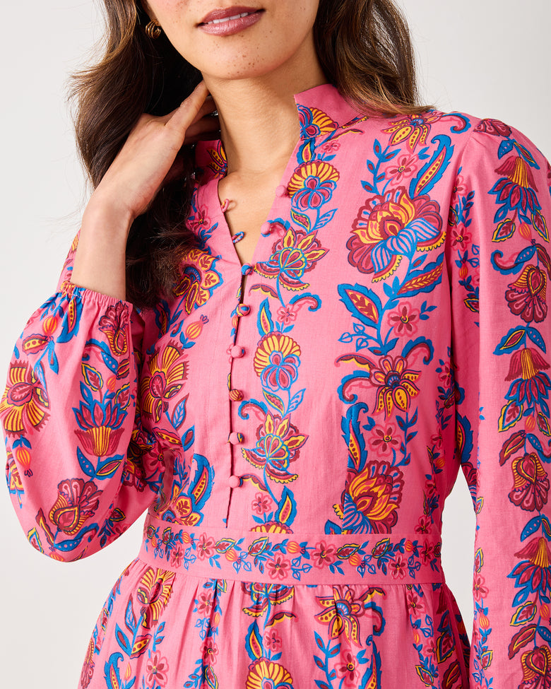 bright fall dress Bright Fall Pocket Dress