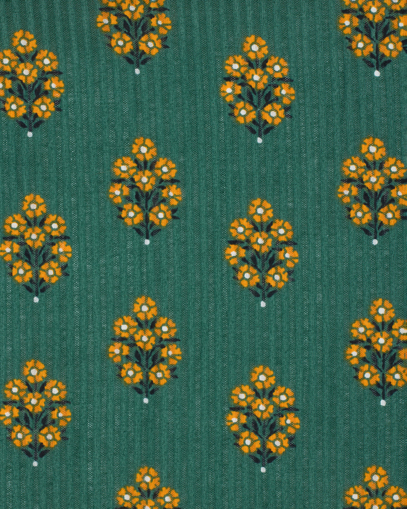 Texas Bouquet - Myrtle Blouse - Desert Moss - Printfresh