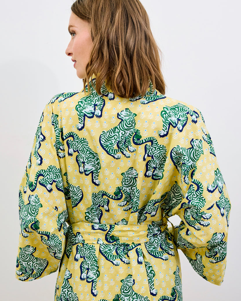 Tiger Queen - Robe - Citrine - Printfresh