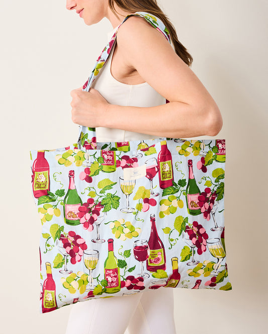 Wine Club - Go To Tote - Vineyard Sky - Printfresh