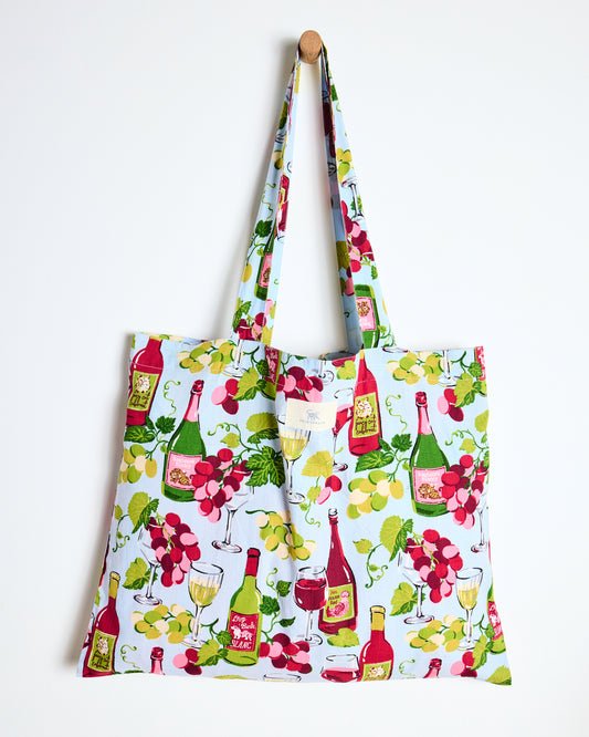 Wine Club - Go To Tote - Vineyard Sky - Printfresh