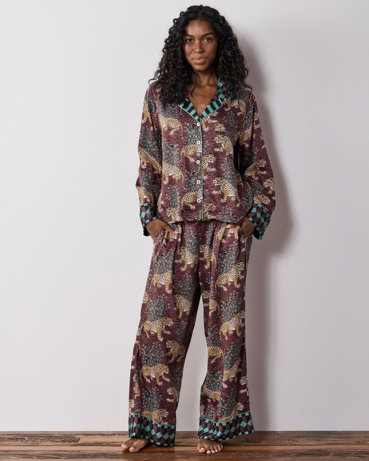 Bagheera - Tall Eco Satin Soho Set - Raisin
