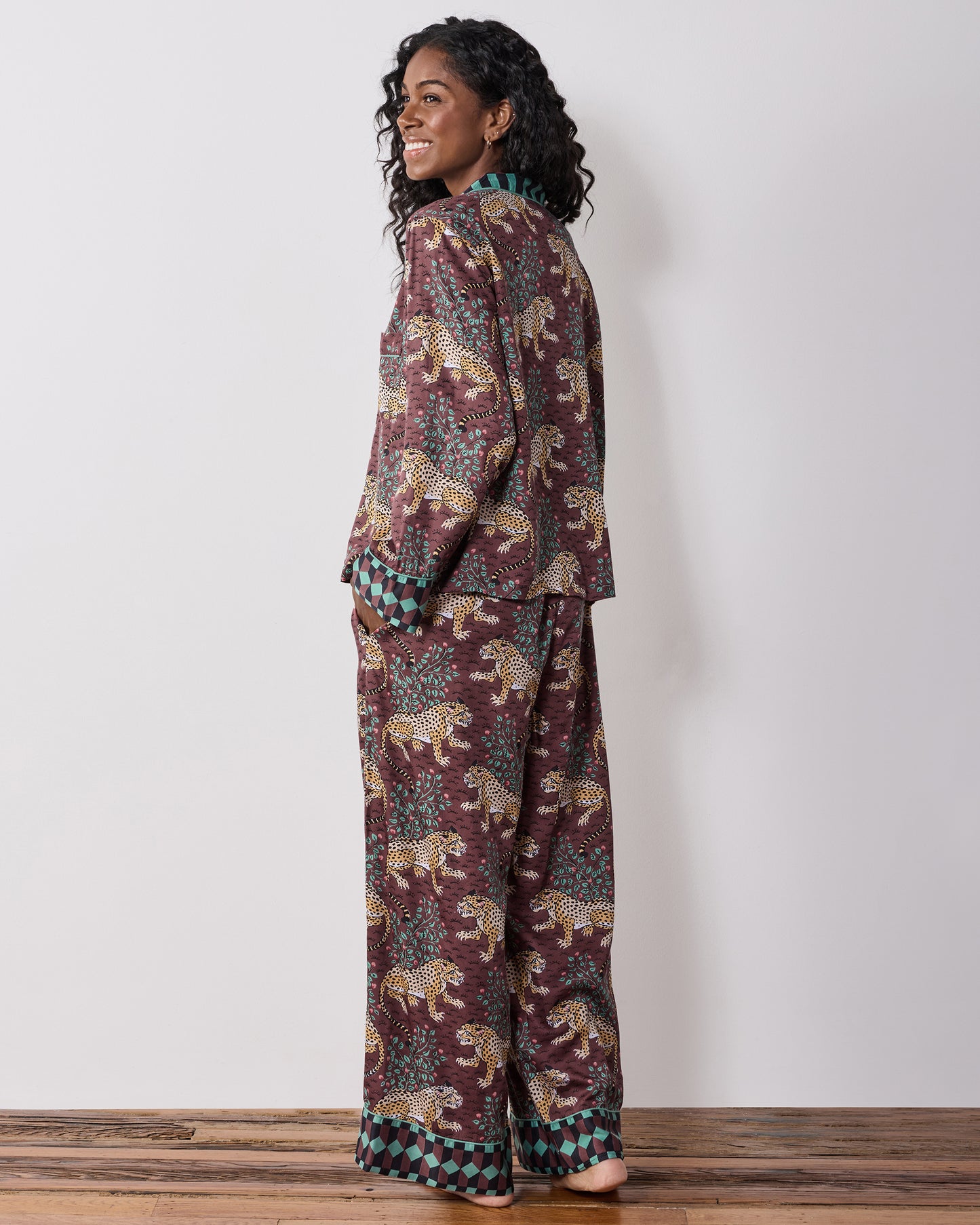 Bagheera - Petite Eco Satin Soho Set - Raisin