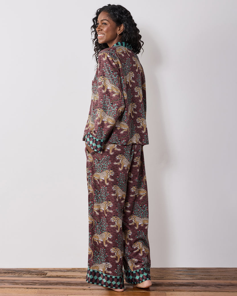 Bagheera - Petite Eco Satin Soho Set - Raisin