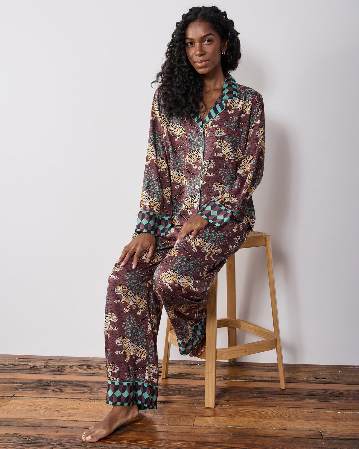 Bagheera - Petite Eco Satin Soho Set - Raisin
