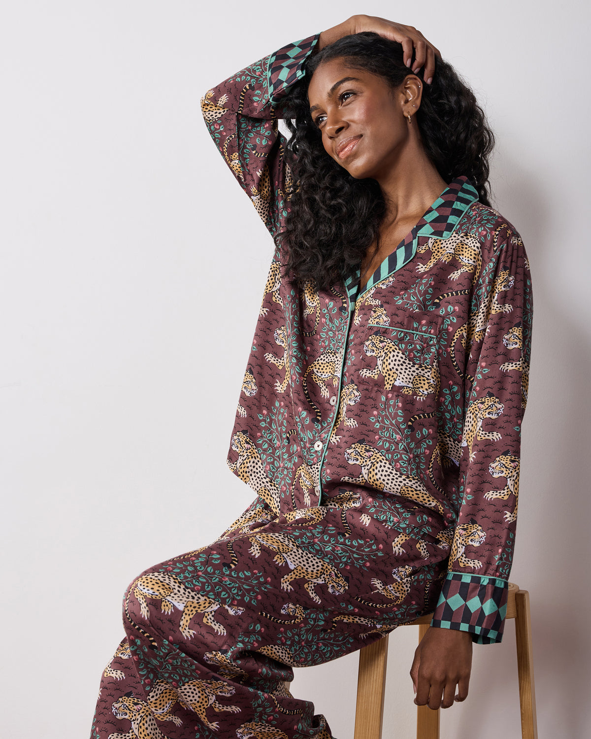 Bagheera - Petite Eco Satin Soho Set - Raisin