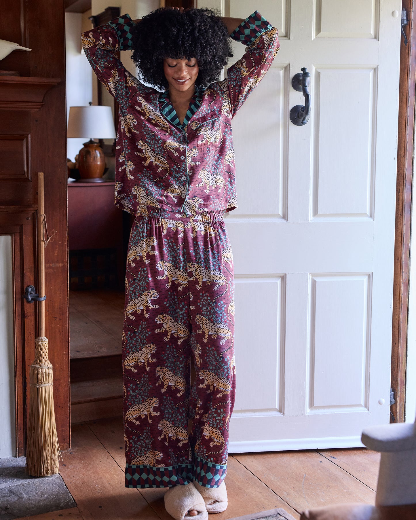 Bagheera - Petite Eco Satin Soho Set - Raisin