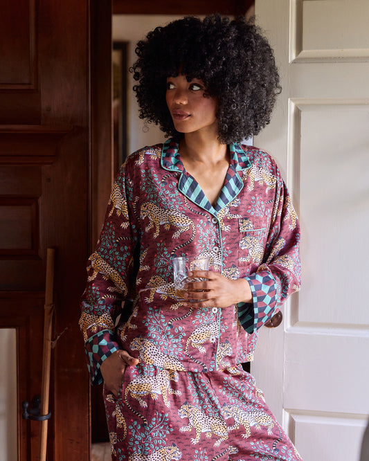 Bagheera - Eco Satin Soho Set - Raisin