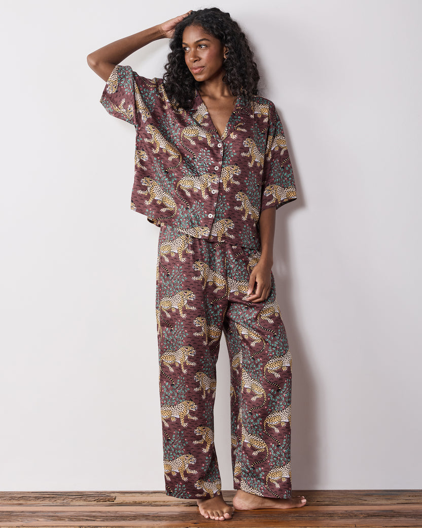 Bagheera - Petite Eco Satin Wildest Dreams Set - Raisin