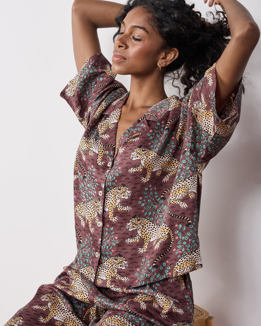 Bagheera - Petite Eco Satin Wildest Dreams Set - Raisin