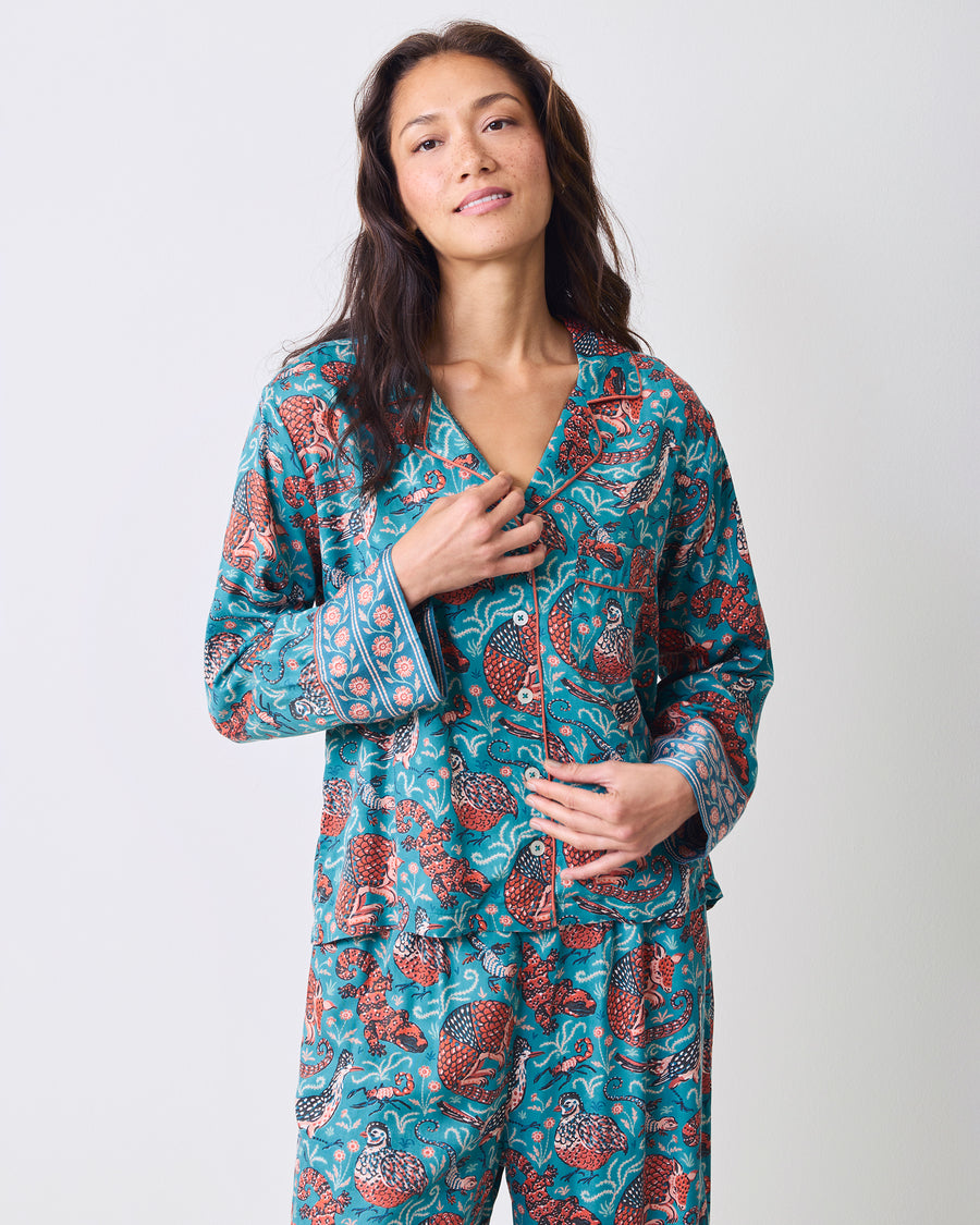 Canyon Critters - Tall Eco Satin Soho Set - Teal