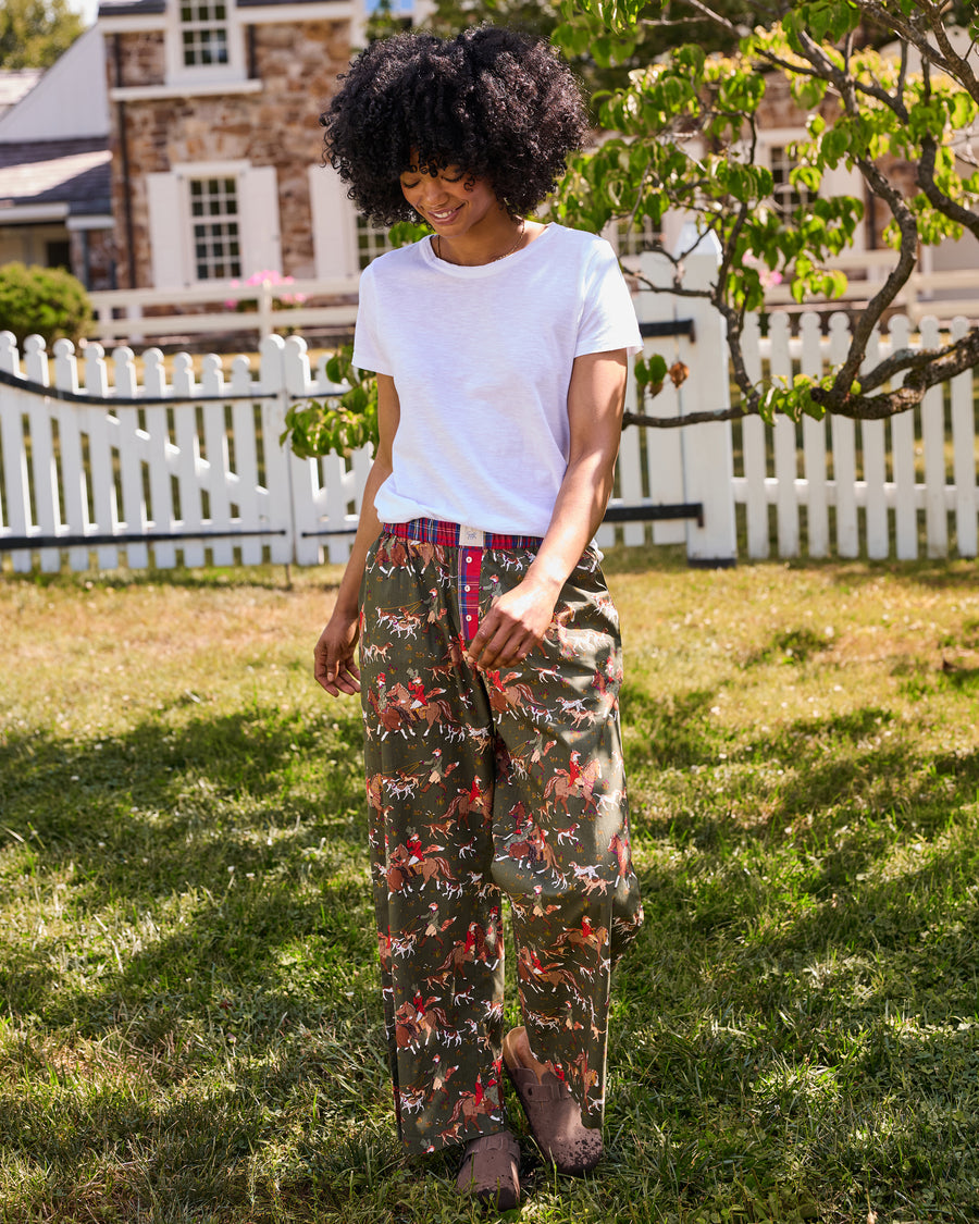 Fox & Hounds - Nola PJ Pants - Pine Grove