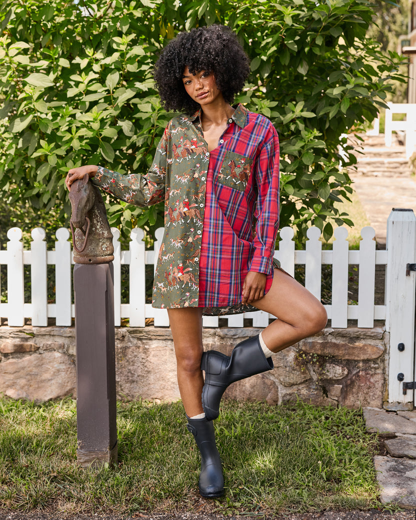 Fox Hunting - Everyday Buttondown Shirt - Pine Grove
