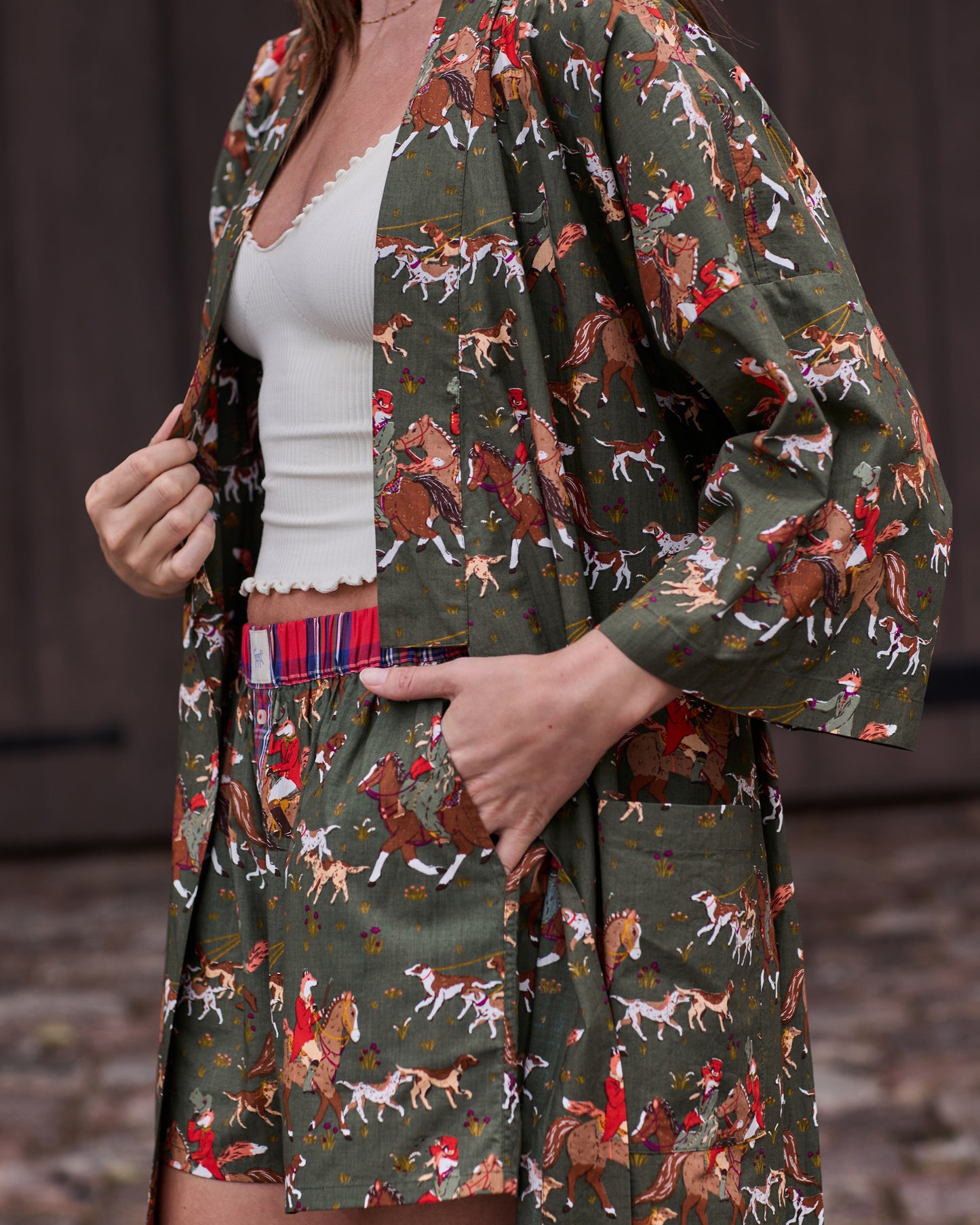 Fox Hunting - Long Robe - Pine Grove