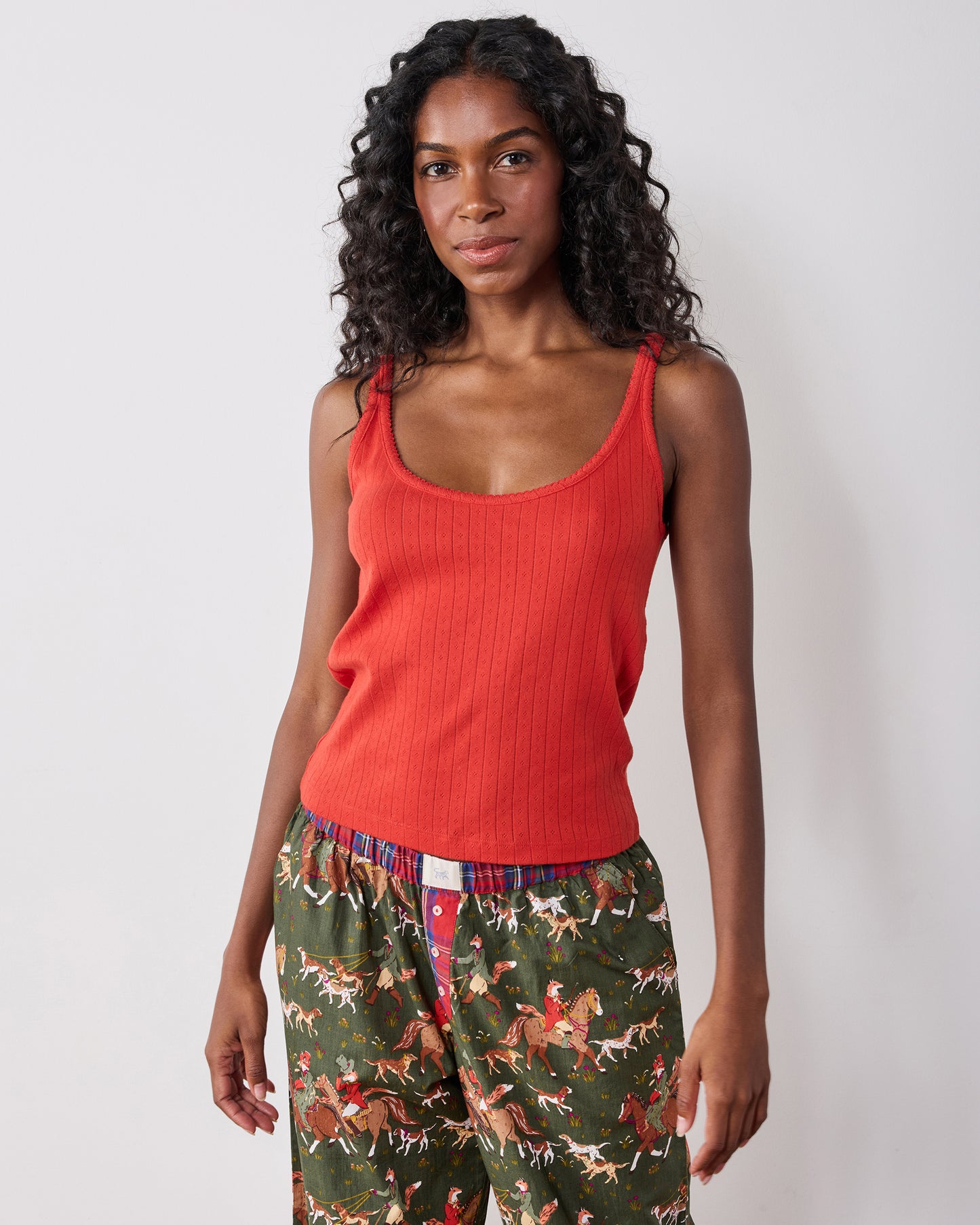 Fox Hunting - Nola PJ Pants - Pine Grove