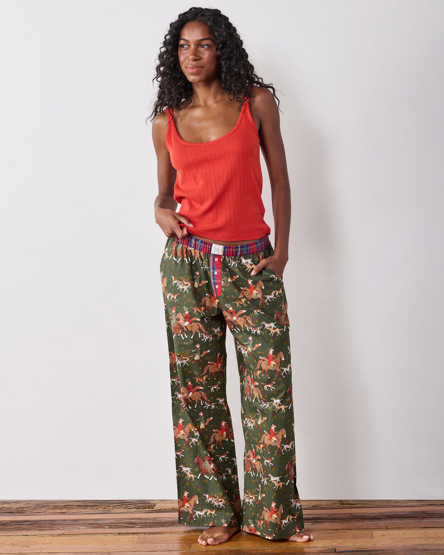 Fox & Hounds - Tall Nola PJ Pants - Pine Grove