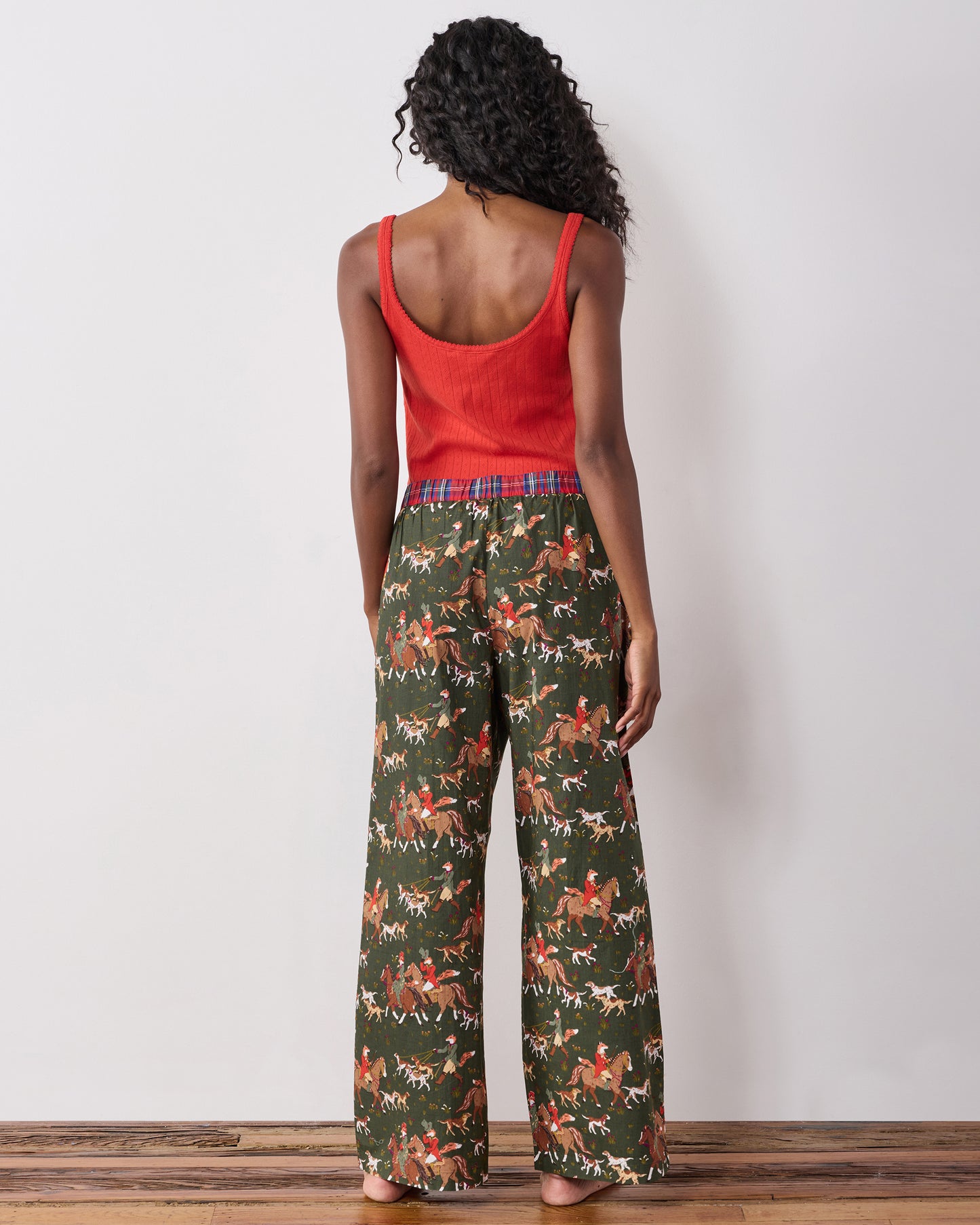 Fox Hunting - Nola PJ Pants - Pine Grove