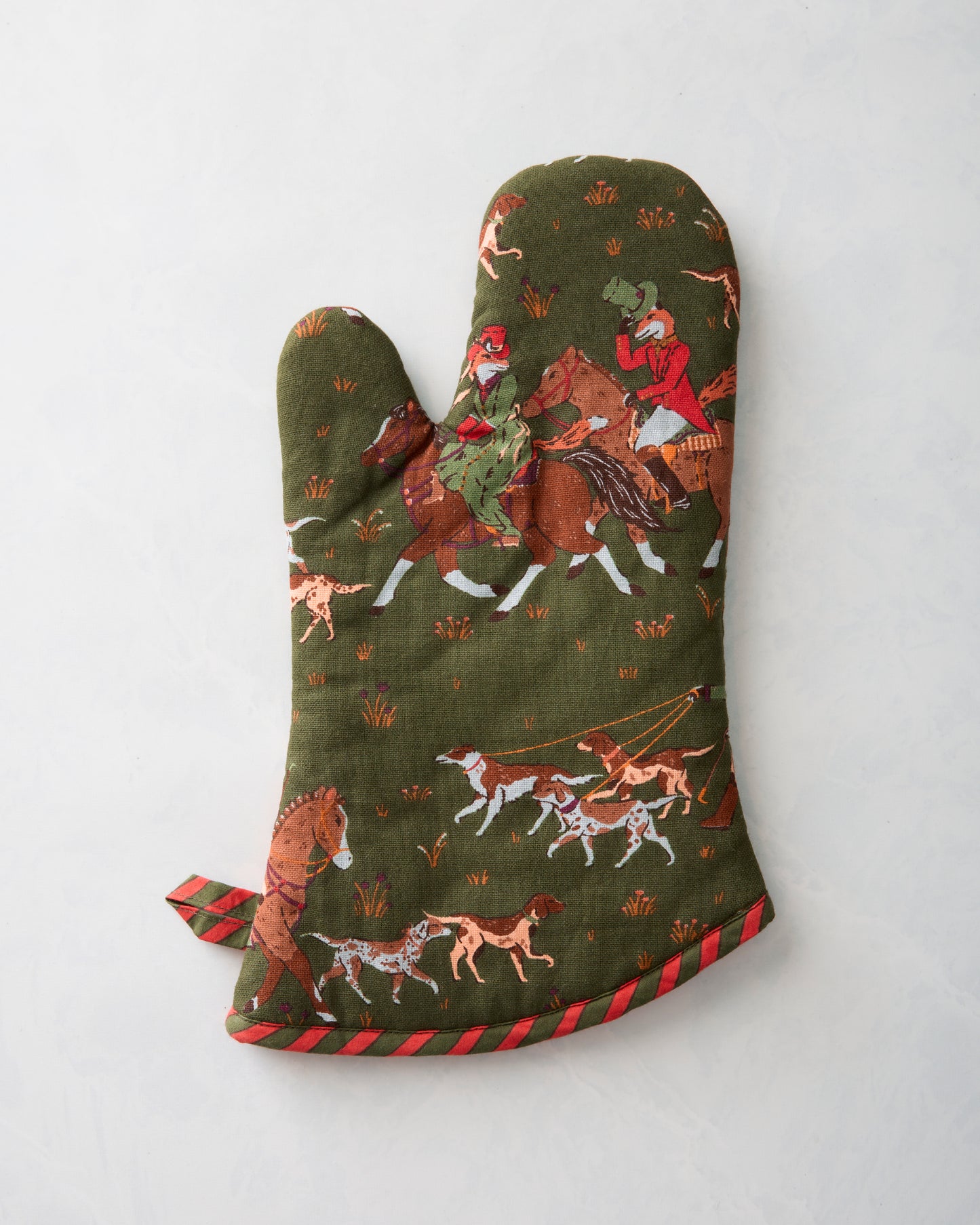 Fox Hunting - Oven Mitt - Pine Grove