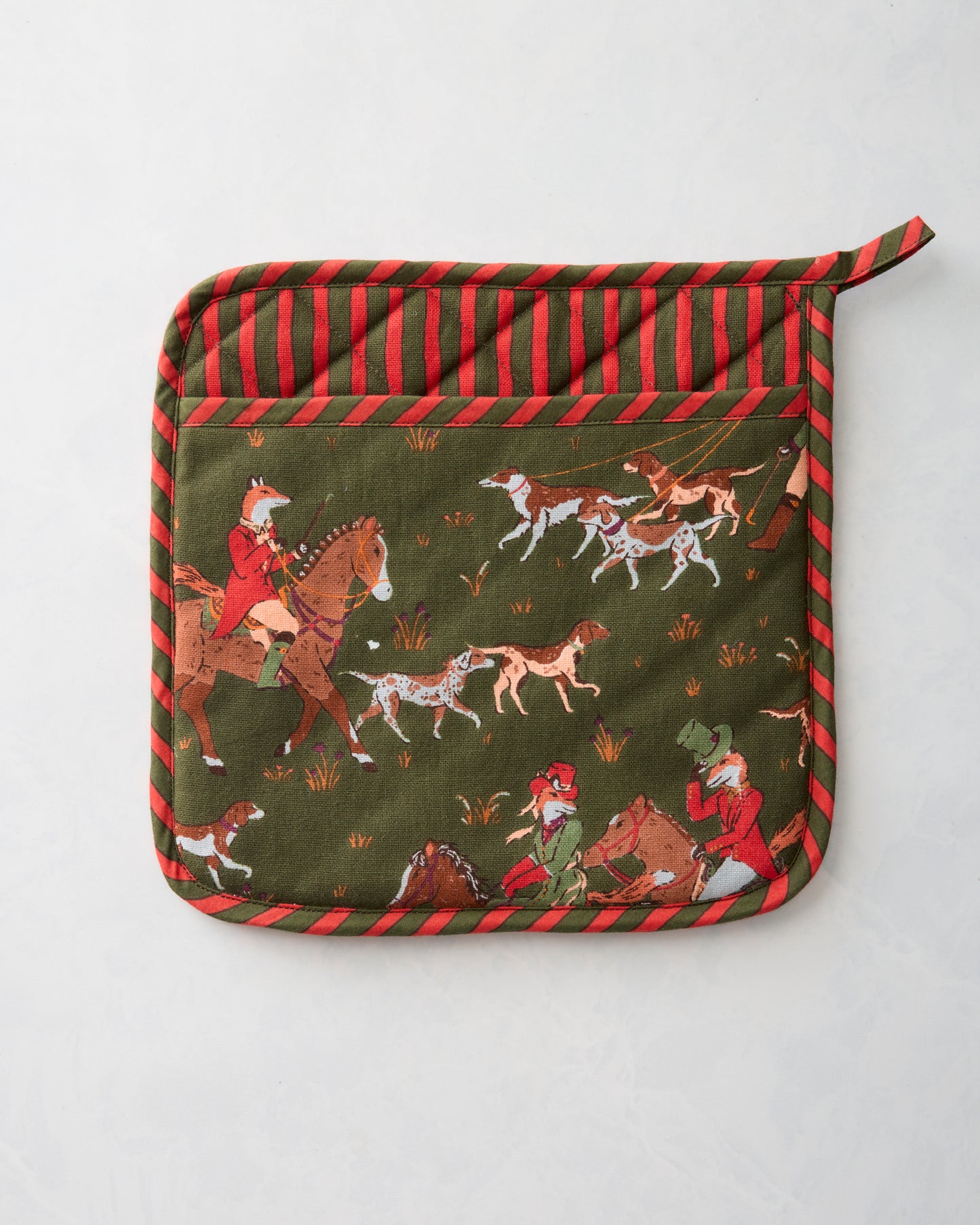 Fox Hunting - Pot Holder - Pine Grove
