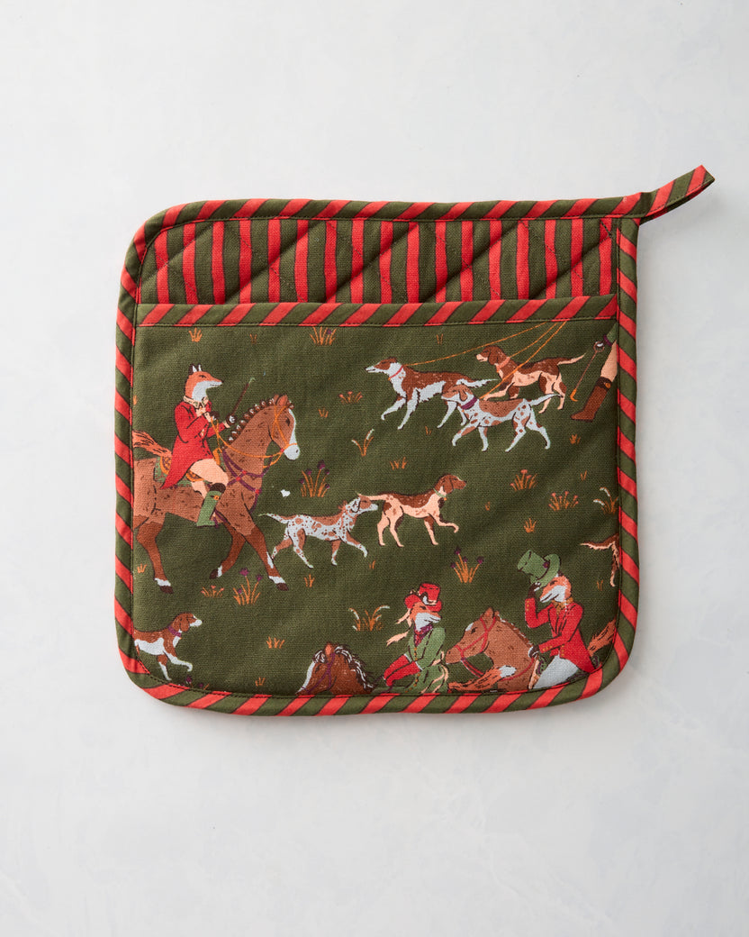 Fox Hunting - Pot Holder - Pine Grove