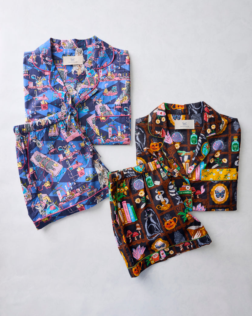 Halloween Best - Short PJ Set Bundle - Multi